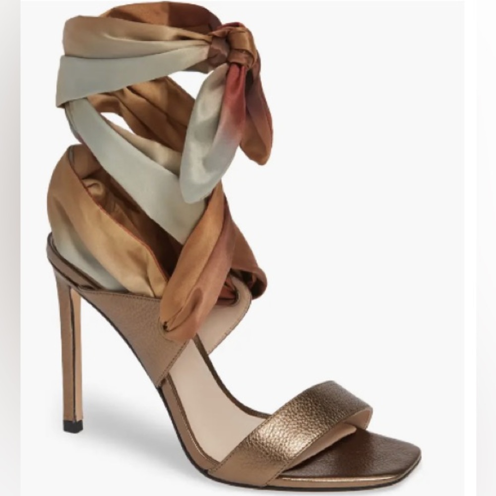 PAIGE Vanna Ombré Wraparound Sandal